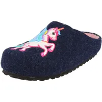 Supersoft Pantoffel in blau | Gr.: 31