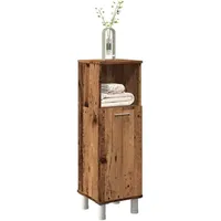 VidaXL Badschrank Altholz-Optik 30x30x95 cm Holzwerkstoff