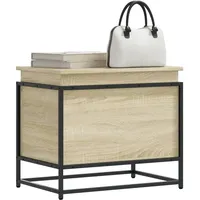 VidaXL Aufbewahrungsbox mit Deckel Sonoma 60x40x51,5 cm Holzwerkstoff