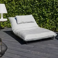 Hartman Emma Daybed Aluminium/Sunbrella Hellgrau