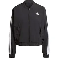 Adidas Essentials 3-Streifen Lifestyle Woven Bomberjacke - Black /