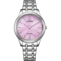 Citizen Damenuhr Eco-Drive Elegance Europameisterschaft 0411-71X - silber