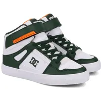 DC Shoes Pure Hi SE Sneaker, White/Light Brown, 35