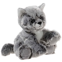 HEUNEC Glitter Kitty Katzenbaby graumeliert