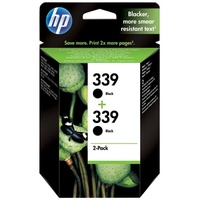 HP 339 schwarz 2er Pack (C9504EE)