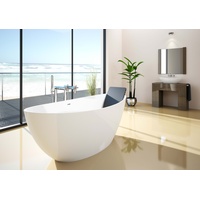 Hoesch Namur freistehende Ovalbadewanne 90 x 180 cm (4402.010305)