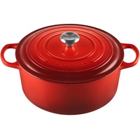 Le Creuset Signature Bräter 30 cm rund kirschrot