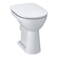 Laufen Pro Stand-Flachspül-WC H8259560180001 bahamabeige, Abgang waagerecht