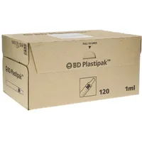 Becton Dickinson BD PLASTIPAK 1ML TBC Spritze ohne Kanüle