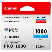 Canon PFI-1000C cyan
