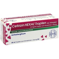 Hexal Cetirizin HEXAL Tropfen bei Allergien