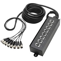 Adam Hall Cables K 8C 10 Multicore Stagebox 8