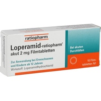 Ratiopharm Loperamid-ratiopharm akut 2mg