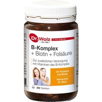 Dr. Wolz B-Komplex + Biotin + Folsäure Tabletten 300