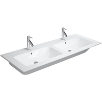 Duravit ME by Starck Doppelwaschtisch 130 x 49 cm